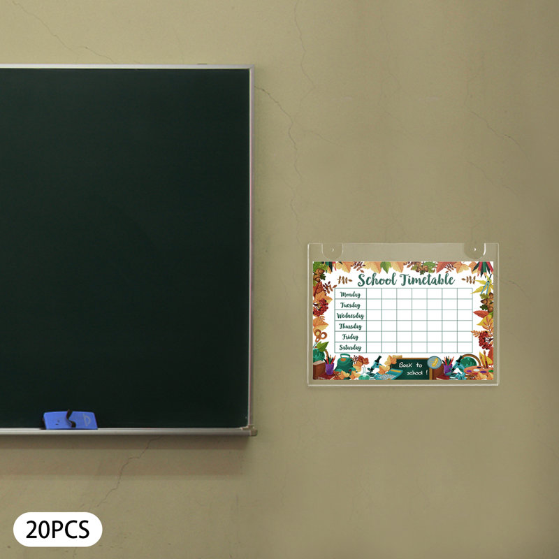 Acrylic Wall Mount Sign Holder