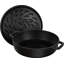 STAUB Cast Iron Round Casserole Dish-37468408-37468413