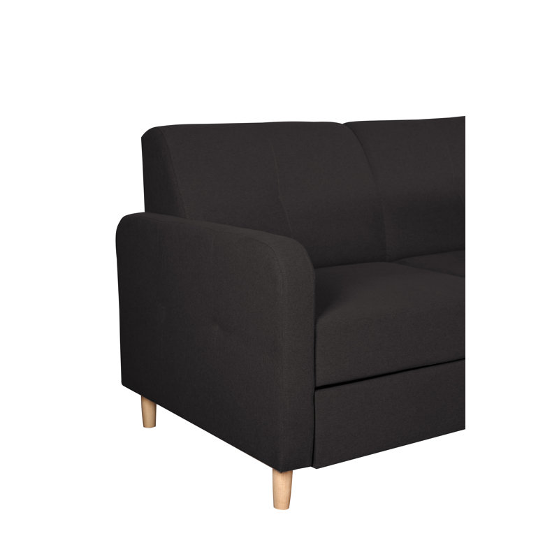 4 Seater Sofa Bed, Right Hand Facing, Anthracite