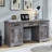 Ohana 58'' W Rectangle Computer Desk with Storage Cabinet and Drawers, Workstation for Office Home-874730863