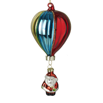 15cm Glass Hanging Figurine Ornament