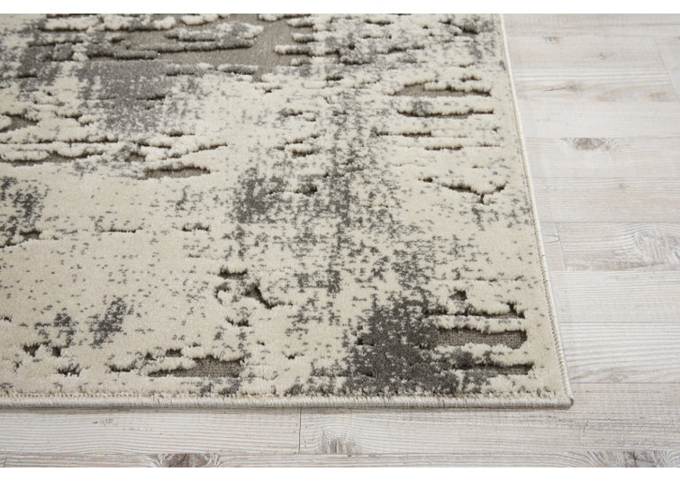Gleam Area Rug in Ivory/Gray