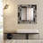 Tysheema Metal Flat Wall Mirror