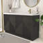 Meuble-lavabo autoportant 59 po avec lavabo droit en acrylique renforcé Monterey-4094930-25569687