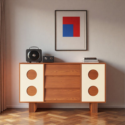 Buffet de rangement style rétro Log