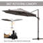Amoriel 295cm Cantilever Parasol-49087314