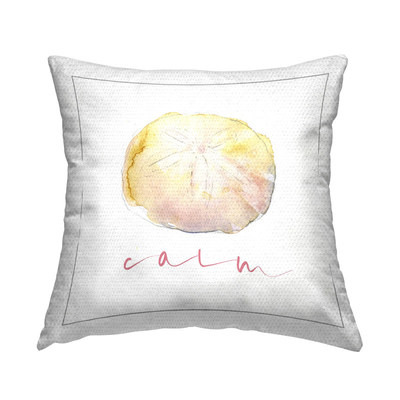 Coussin décoratif extérieur Sand Sand Calm par John Keeling