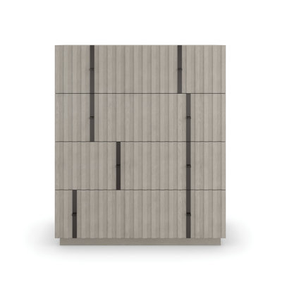 Clancy 4 - Drawer Solid Wood Dresser