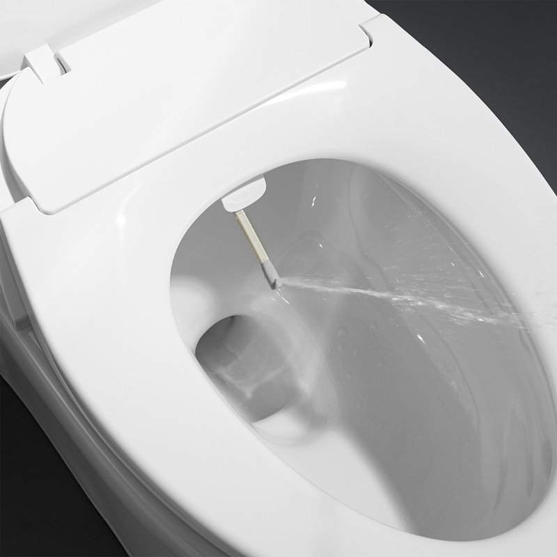 Siège de toilette allongé blanc bidet Taranto