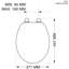 Tiger Toilet Seat and Children Seat Tulsa Black