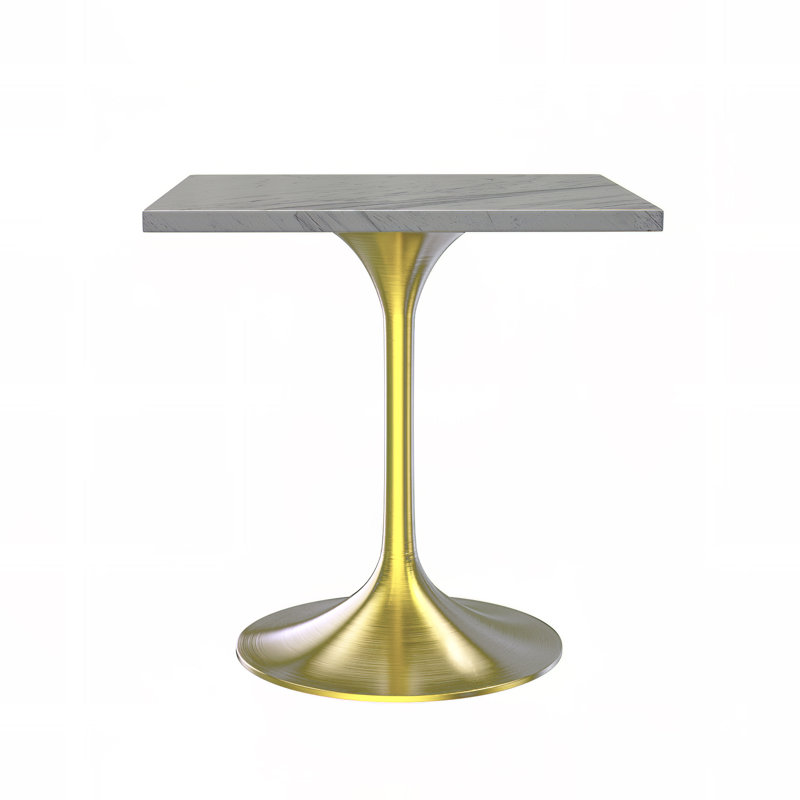 Table de salle à manger Heatherton, H 29,35 po x L 27,56 po x l 27,56 po