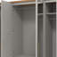 Cleverton Tellys 4 Door 3 Drawer Wardrobe with Mirror-211761149-211761144