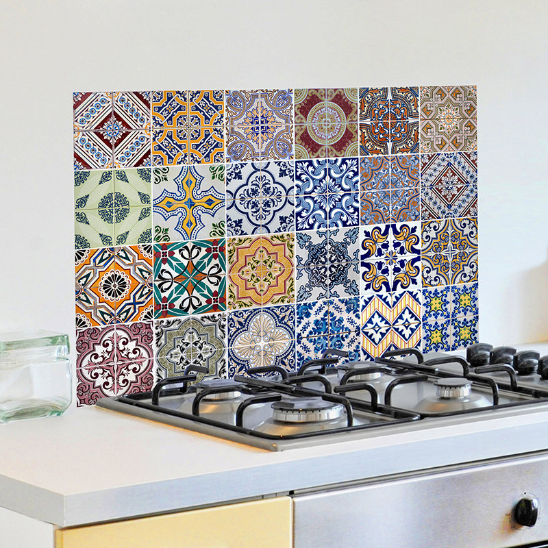 Abstract Non-Wall Damaging Wall Decal