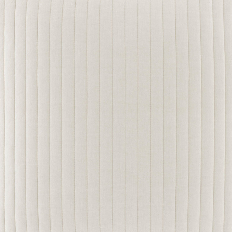 Natural Cotton Twin Reversible Quilt with Down Alternative