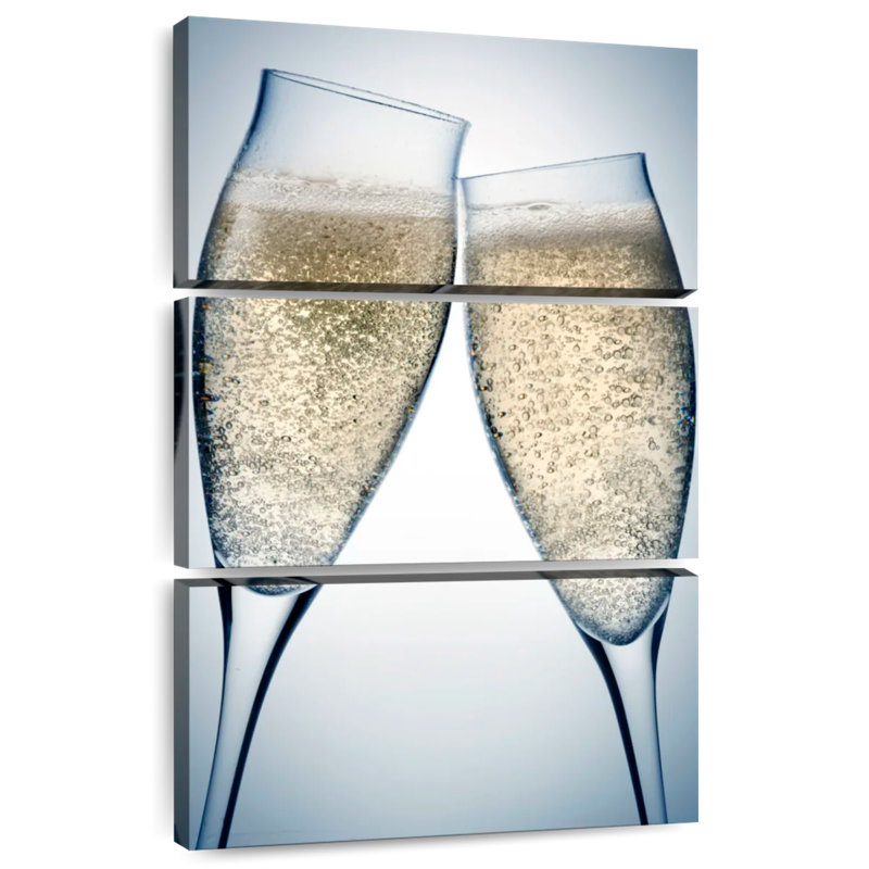 Yarlin Toasting Champagne, 32" H x 20" W
