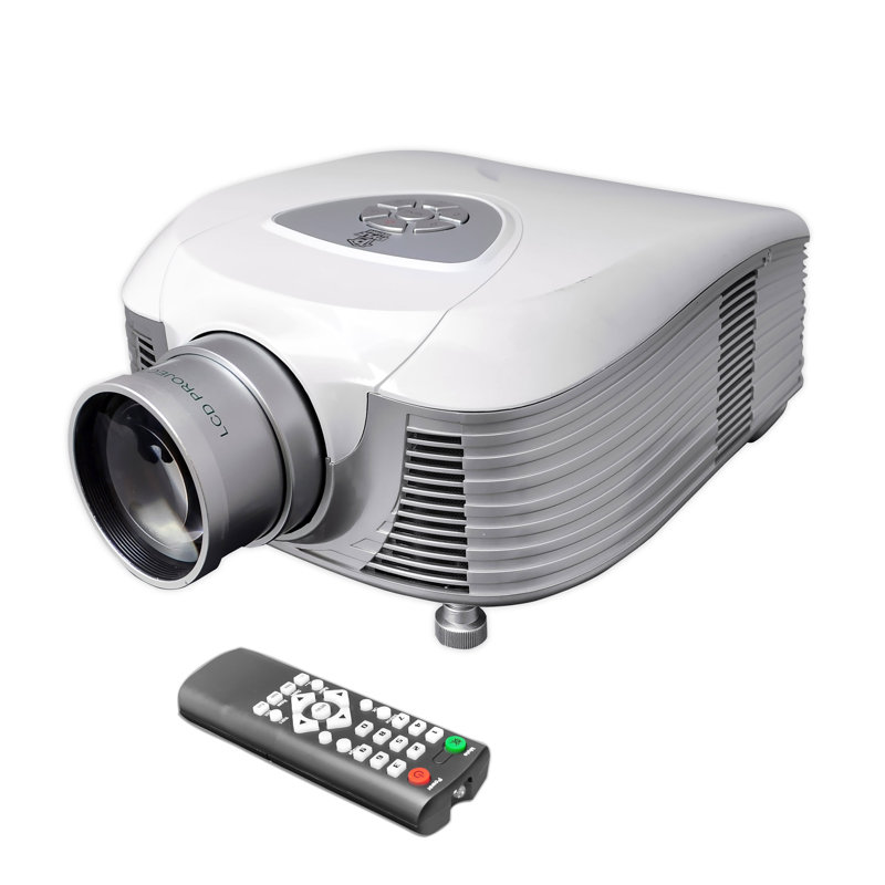 Pyle Overhead Projector 1800 Lumens Portable Projector with Remote Included