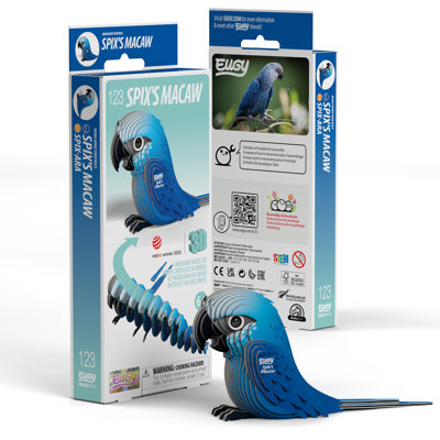 Casse-tête 3D EUGY Spix's Macaw