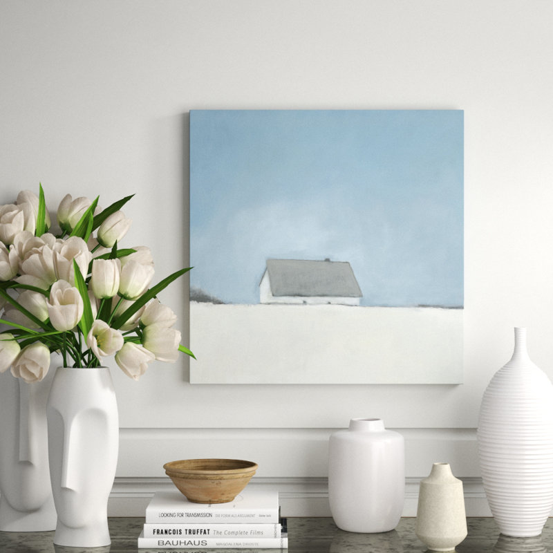 Quiet Barn Print by Barclay Butera, 24" H x 24" W x 1.5" D