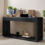 Console cannelée 60 "avec tiroirs de rangement Elowen-211287714