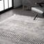 Tapis gris pour salle à manger Dianne-370455447