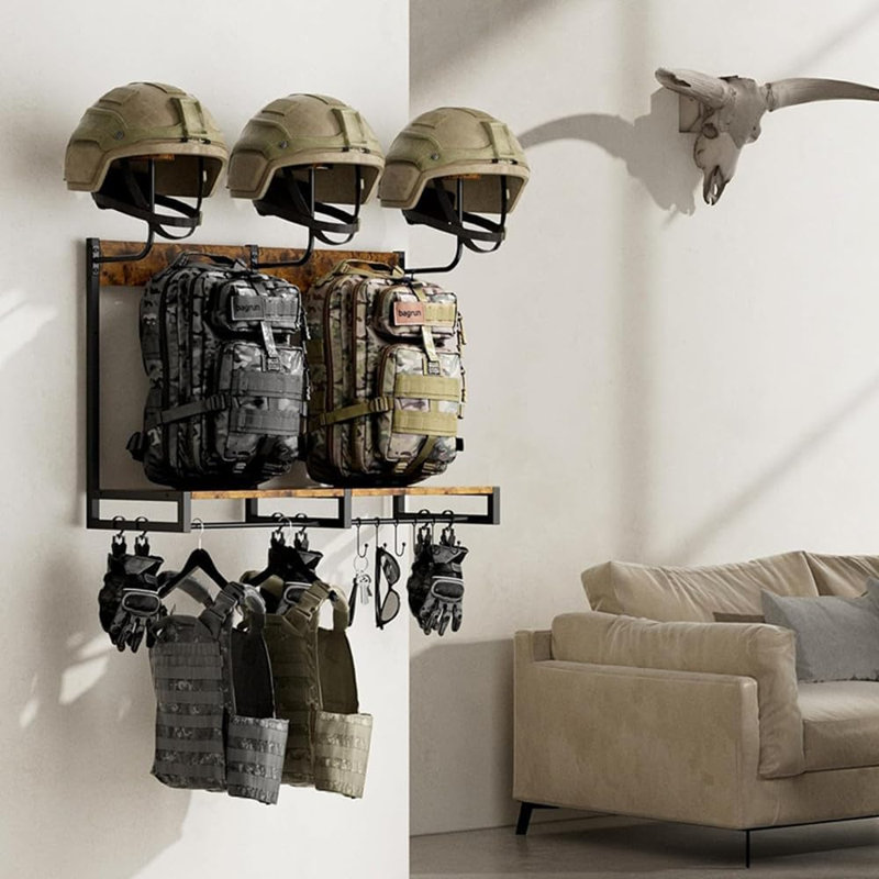 Metal Storage Rack, 58.5cm H x 82cm W x 33cm D
