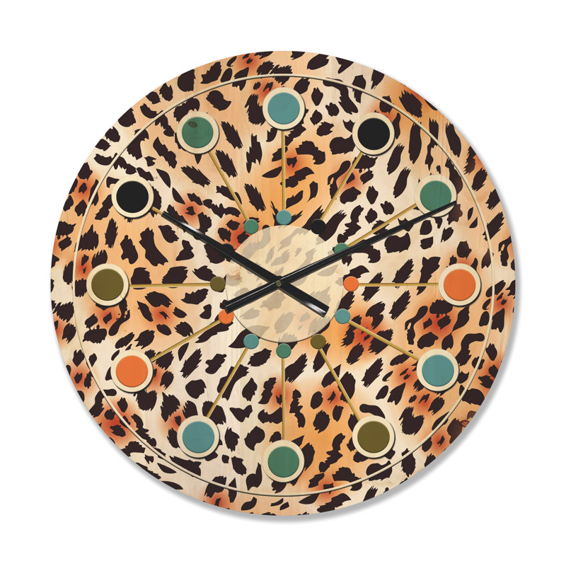 Horloge murale Leopard, Moyenne