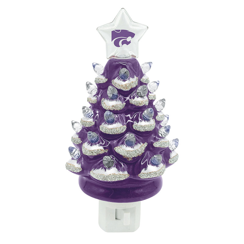Arbre de Noël 6,5 po Nite Lite, État du Kansas