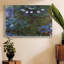 «Water Lillies # 3» par Claude Monet, reproduction sur toile-92496652-92496653