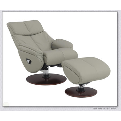 Luxurious Reclining Chair With Ottoman For Ultimate Relaxation And Comfort, Perfect For Modern Living Spaces.