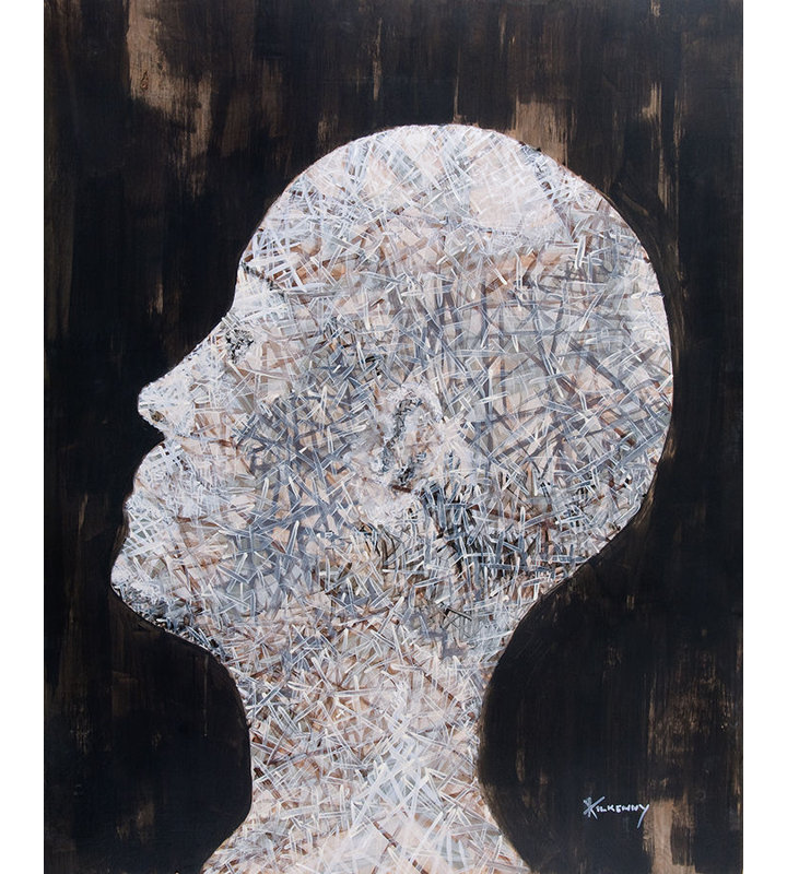 "Kronos" par JP Kilkenny - Peinture encadrée, art mural, Couche de verre
