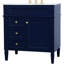 Ensemble de meuble-lavabo simple 32 "Rivers-627615756