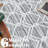 Moroccan Geometric Non Slip Washable Grey Runner Rug-1633036591