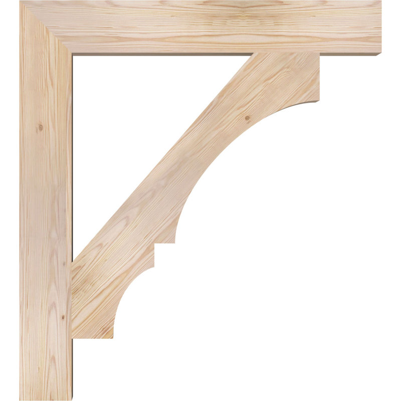 H 5,5 l, Sapin de Douglas lisse, L 5 1/2 po x P 38 po x H 42 po