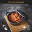 Tower Precision Casserole Dish with Aluminium Lid, Lightweight Cast Aluminium, 20 - 28cm, Black-92456624-92456625