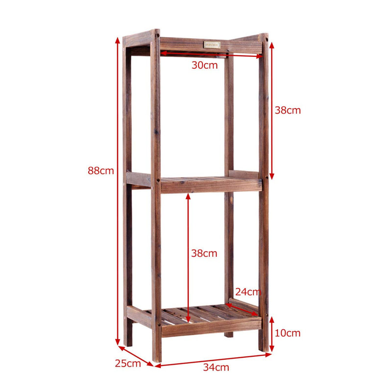 Wood Plant Stand