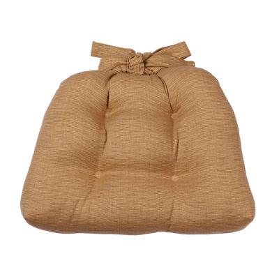 Conway Raffia Tropical Cotton Grass Indoor Chair Pad - Pack of 4