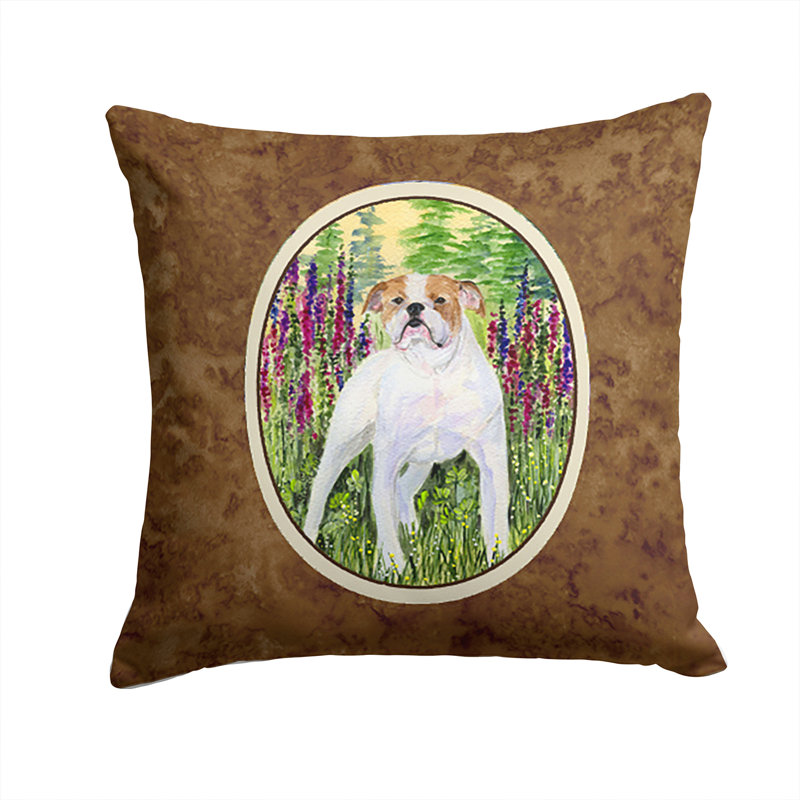 Coussin décoratif intérieur/extérieur english bouledogue