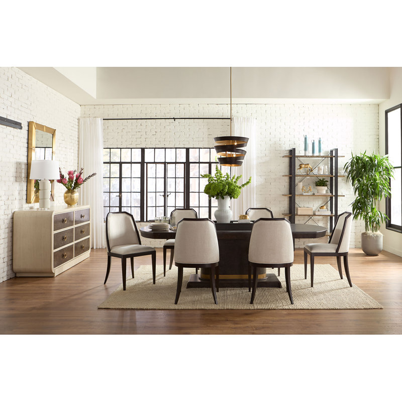 Sonata Upholstered Dining Chair, Midnight Arabica