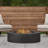 Conant Round Concrete Propane Smokeless Fire Pit Table-1484683925