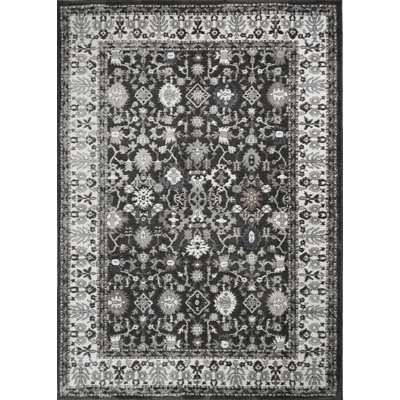 Tapis gris anthracite Rhasody Harper