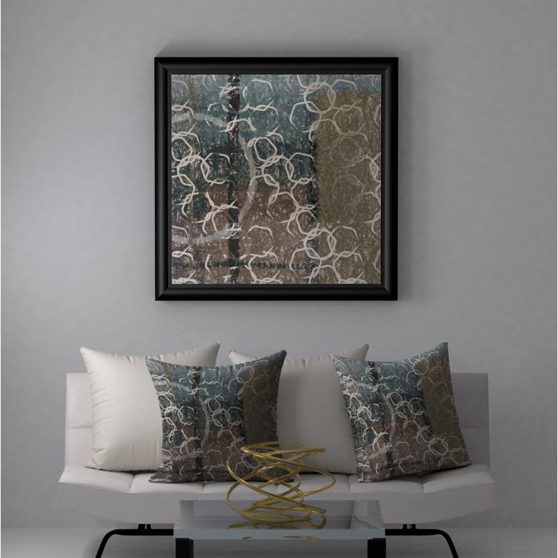 Housse de coussin carrée/insert, 18 po x 18 po