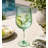 Acrylic Linea 12 oz wine glass - Olive Green