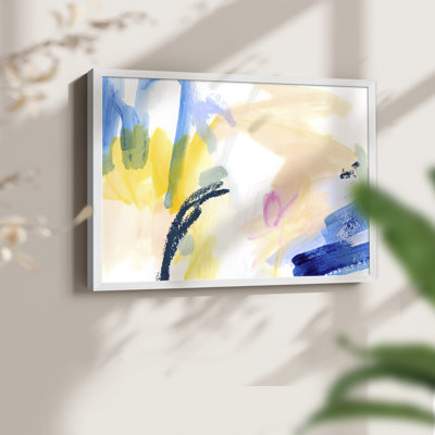 Candy Swipe I -Framed Print - Restickable