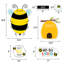 Ensemble organisé Busy Bees