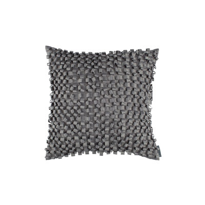 Ribbon Silk Square Pillow Cover & Insert