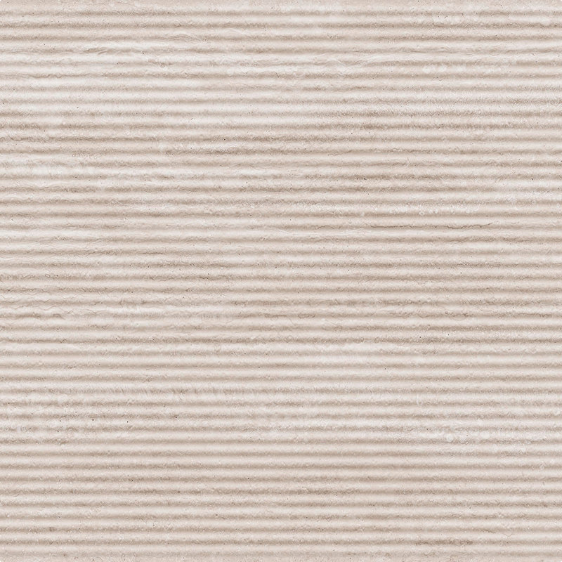 Trevi 24 po x 48 po, Vein Cut Bianco Fluted