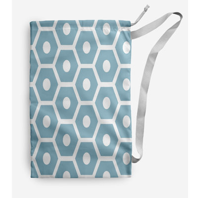 Sac à linge géométrique