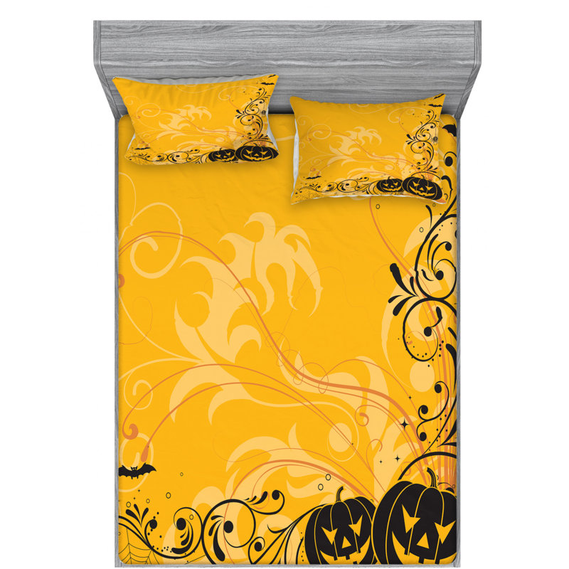 Microfiber Sheet Set, Queen Sheet Set with Fitted Sheet