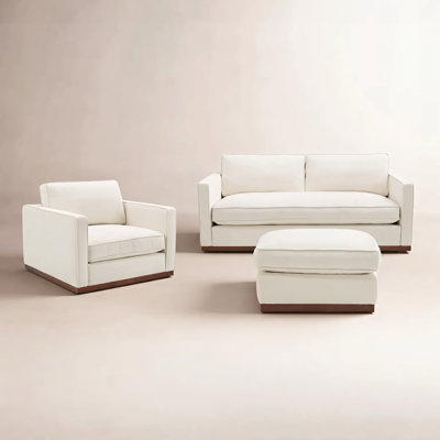 Bobbi 3 Piece Upholstered Living Room Set