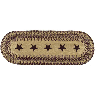Illum Geometric Oval Table Runner